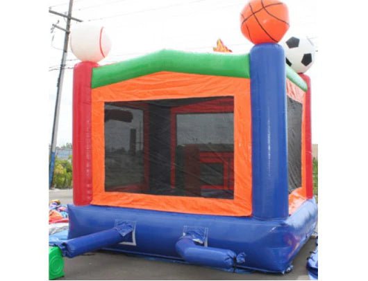 Moonwalk USA Inflatable Bouncers 14' Sports Commercial Bounce House B-305