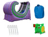 Moonwalk USA Inflatable Bouncers 19'H Rapid Inflatable Slide Wet n Dry W-043