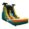 Image of Eagle Bounce 13'H Palm Tree Water Slide
