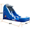 Image of Eagle Bounce 13'H Ocean Water Slide specifications