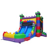 Eagle Bounce Residential Bounce House Eagle Bounce Dual Lane Block Water Combo Residential Bouncer & Slide TB-C-021