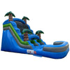Eagle Bounce Inflatable Slide Eagle Bounce 15'H Blue Slide Wet n Dry TB-S-010