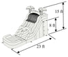 Image of Eagle Bounce 15'H Purple Slide Wet n Dry Specifications