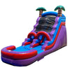 Image of Eagle Bounce 15'H Purple Slide Wet n Dry