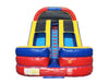 Moonwalk USA Inflatable Bouncers 18'H Dual Lane Commercial Inflatable Water Slide W-031