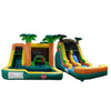Eagle Bounce Residential Bounce House Palm Tree Bouncer / Palm Tree Slide Eagle Bounce Combo Bouncer & Water Slide Package PKG-C