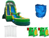 Moonwalk USA Inflatable Bouncers 22'H Palm Tree Screamer Inflatable Slide Wet/Dry W-321
