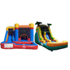 Eagle Bounce Residential Bounce House Red n Blue Bouncer / Palm Tree Slide Eagle Bounce Combo Bouncer & Water Slide Package PKG-C