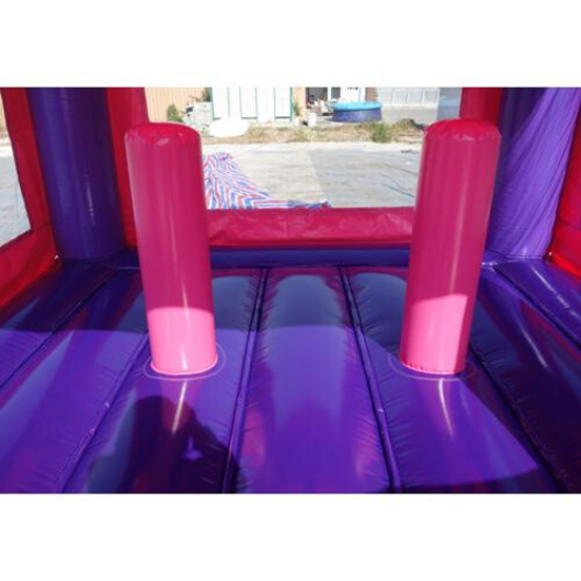 Moonwalk USA Commercial Bounce House 14' Pink Commercial Bounce House B-317