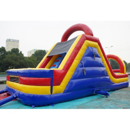 Moonwalk USA Inflatable Slide 360 Turbo Obstacle Course O-054