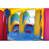 Moonwalk USA Commercial Bounce House 2-Lane Rainbow Castle Combo with Pool - Wet n Dry C-181