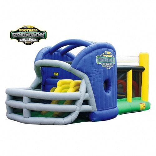 Kidwise Commercial Bounce House Blue KidWise Gridiron Football Challenge Commercial Bounce House KW-GRH-COM-BL
