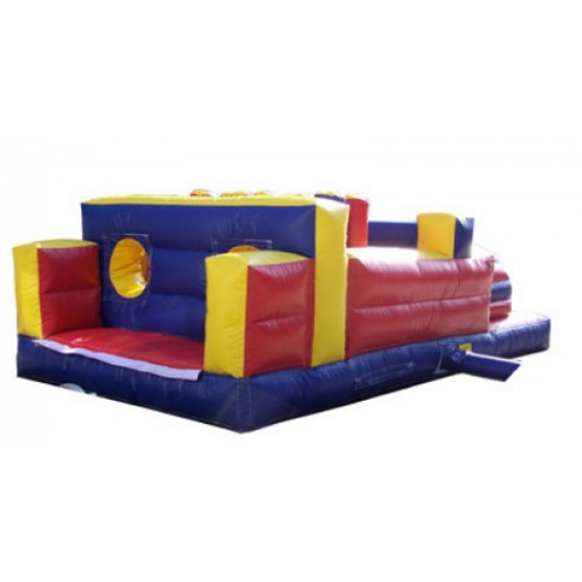 Moonwalk USA Inflatable Slide 20'L Obstacle Course