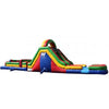 Moonwalk USA Inflatable Slide 45'L x 12'H Wet n Dry Obstacle Course Green O-124-G