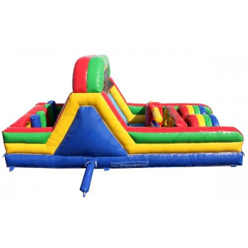Moonwalk USA Obstacle Course Obstacle Course Bounce House Green 24' L O-155-G