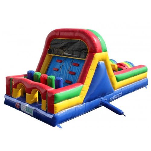 Moonwalk USA Obstacle Course Obstacle Course Bounce House Green 24' L O-155-G