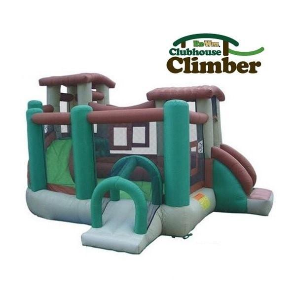 Kidwise Residential Bounce House Kidwise Outdoors Clubhouse Climber Bounce House KW-CLUB-04R