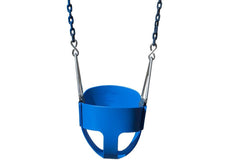 full bucket toddler swing by gorilla playsets in blue color - Swing Set Accessories
