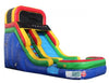 Moonwalk USA Inflatable Bouncers 16'H Rainbow Inflatable Slide Wet n Dry W-219