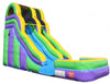 Moonwalk USA Inflatable Bouncers 18'H Double Dip Inflatable Slide Wet n Dry W-262