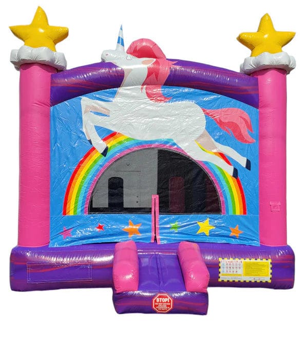 Moonwalk USA Inflatable Bouncers Unicorn Bouncer B-047