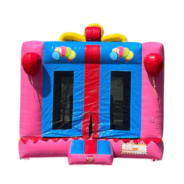 Moonwalk USA Inflatable Bouncers Pink Gift Box Bouncer