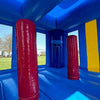 Moonwalk USA Inflatable Bouncers Blue Gift Box Bouncer