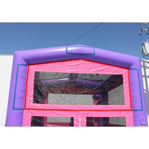 Moonwalk USA Inflatable Bouncers 14' Classic Pink Modular Commercial Bounce House B-313