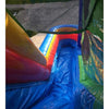 Moonwalk USA Inflatable Bouncers Rainbow Castle Combo Bouncer Wet n Dry C-141