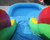 Moonwalk USA Inflatable Bouncers 2-Lane Sports Combo Bouncer w/ Pool C-186
