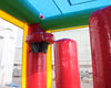 Moonwalk USA Inflatable Bouncers 2-Lane Sports Combo Bouncer w/ Pool C-186