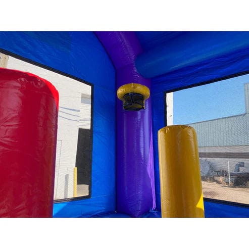 Moonwalk USA Inflatable Bouncers 2-Lane Ferris Wheel Combo Bouncer Wet n Dry C-289