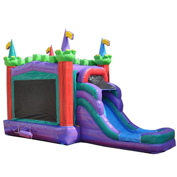 Moonwalk USA Inflatable Bouncers King Castle Combo Wet n Dry C-324