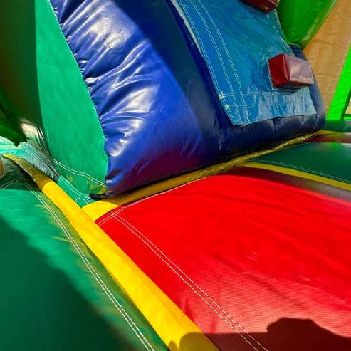 Moonwalk USA Inflatable Bouncers Palm Tree Combo Bouncer (XL) Wet n Dry C-388