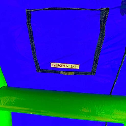 Moonwalk USA Inflatable Bouncers Palm Tree Combo Bouncer (XL) Wet n Dry C-388