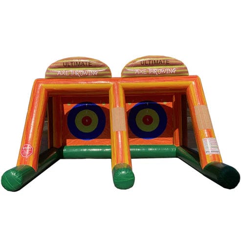 Moonwalk USA Inflatable Bouncers Axe Throwing Interactive Inflatable Game (2 Player) I-229