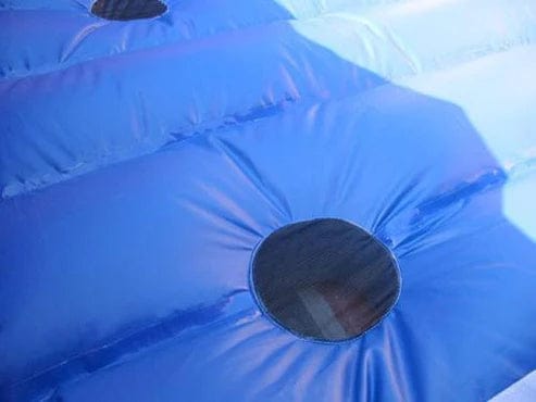 Moonwalk USA Inflatable Bouncers 62'Lx15'H Wet n Dry Obstacle Bouncer - Green O-122-G