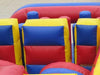 Moonwalk USA Inflatable Bouncers 62'Lx15'H Wet n Dry Obstacle Bouncer - Red O-122-R