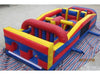 Moonwalk USA Inflatable Bouncers 62'Lx15'H Wet n Dry Obstacle Bouncer - Red O-122-R