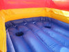 Moonwalk USA Inflatable Bouncers 62'Lx15'H Wet n Dry Obstacle Bouncer - Red O-122-R