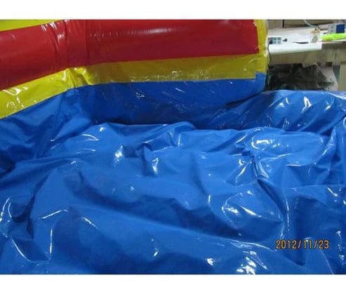 Moonwalk USA Inflatable Bouncers 51'Lx15'H Wet n Dry Obstacle Course Bouncer (Green) O-125-G