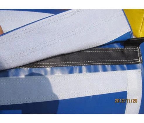 Moonwalk USA Inflatable Bouncers 51'Lx15'H Wet n Dry Obstacle Course Bouncer (Green) O-125-G