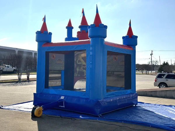 Eagle Bounce Residential Bounce House Eagle Bounce Brave Knight Dura Lite Residential Bouncer TB-B-004