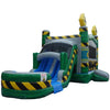 Moonwalk USA Inflatable Bouncers 2-Lane Toxic Combo Bouncer Wet n Dry C-287