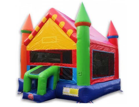 Moonwalk USA Commercial Bounce House 14' Castle Commercial Bounce House B-354