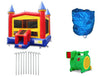 Moonwalk USA Commercial Bounce House 14' Classic Castle Commercial Bounce House B-312