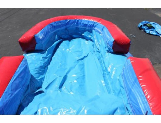 Moonwalk USA Inflatable Bouncers 18'H Tsunami Screamer Inflatable Slide Wet n Dry W-305