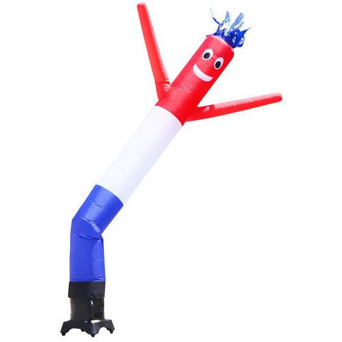 Air Dancer - LookOurWay Red/White/Blue Inflatable AirDancer® 10ft - The Bounce House Store