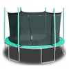 Image of 13.5' round magic circle trampoline with safety cage