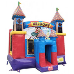 14' Carnival Theme Commercial Bounce House